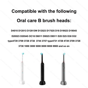 Spazzolino elettrico rotante intelligente per adulti compatibile con la cura orale <span class=keywords><strong>B</strong></span> testine a spazzola ad ultrasuoni oscillante spazzolino elettrico - Product Image 2