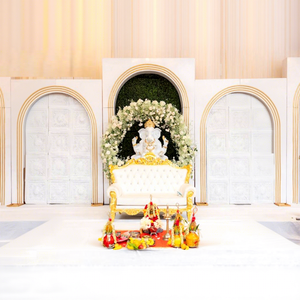ฟิวชั่นใต้สดใสสำหรับตกแต่งเวทีแต่งงานแบบชาวยิวพร้อมสัมผัสแบบดั้งเดิมของตกแต่งเวทีงานแต่งงานฟิวชั่นในเอเชีย - Product Image 1