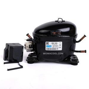 ZEL <span class=keywords><strong>Zanussi</strong></span> GML140A 220-240V/50Hz LBP 1/6hp R134a Compresor de refrigeración de aire de refrigerador eficiente y ahorrador de energía - Product Image 1