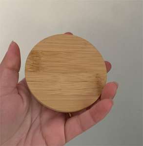 Botella <span class=keywords><strong>de</strong></span> vidrio reciclable para decoración del hogar, tarros <span class=keywords><strong>de</strong></span> velas <span class=keywords><strong>de</strong></span> vidrio con tapas <span class=keywords><strong>de</strong></span> bambú, tarro <span class=keywords><strong>de</strong></span> vela vacío - Product Image 6