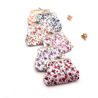 Dompet Koin Bunga Kreatif 4 Inch Grosir Pabrik, Tas Hadiah Mini Motif Bunga, Souvenir Promosi, Tempat Penyimpanan Uang Tunai
