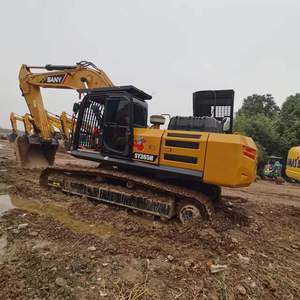 รถขุดไฮดรอลิกแบบตีนตะขาบ Sany 365c มือสอง ขนาด 36 ตัน ความจุบุ้งกี๋ 2.6 เมตร วาล์วไฮดรอลิก Kawasaki ปั๊มไฮดรอลิก Hitachi โตชิบา - Product Image 3