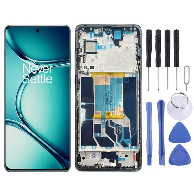 Screen Replacement Digitizer Assembly with Frame Original AMOLED LCD Screen for OnePlus Ace 2 Pro 5G