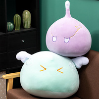 10-50CM Anime peluche doux peluche Kawaii jeu Genshin Slime Figure peluche poupée peluches oreiller Anime mignon filles cadeau