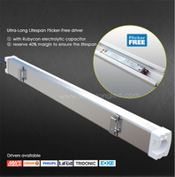 ShineLong IP66 IK10 led tri preuve lumière latte suspension lumière 2ft 4ft 5ft jusqu'à 150lm/w 10% suspendre et plafond