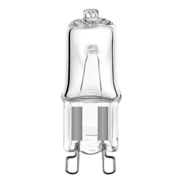 G9 110V/120V 25W/40W/60W Glass Bead Halogen Tungsten Lamp Two Pin Bulb with 220V Compatibility