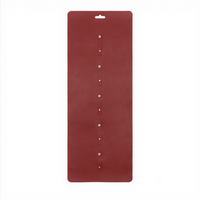 Support mural en cuir PU pour lunettes de soleil, 5 fentes, organisateur de présentation et de rangement pour lunettes, support mural suspendu pour lunettes