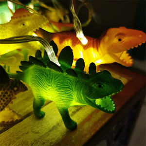 Décoration de <span class=keywords><strong>chambre</strong></span> d'<span class=keywords><strong>enfant</strong></span> Ensemble de petites figurines de dinosaures 10LEDS Fairy Light Dinosaurs String Lights - Product Image 2
