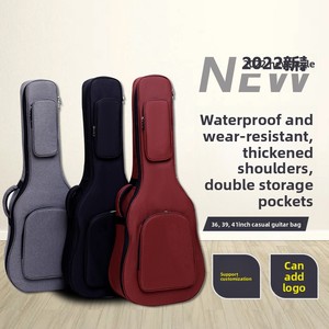 Funda Impermeable para Guitarra Acústica de 36 Pulgadas y 41 Pulgadas, Funda Acolchada de Algodón Grueso para Guitarra Eléctrica, Órgano Electrónico, Funda para Instrumentos de 20 mm - Product Image 5