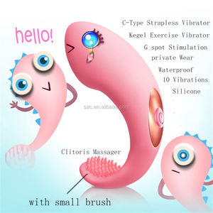 Drahtlose Fernbedienung Ei G-Punkt Höschen Massage gerät Unsichtbare Bürste Schwanz Klitoris Stimulation Tragbare Sexspielzeug Frauen Vibrator - Product Image 3