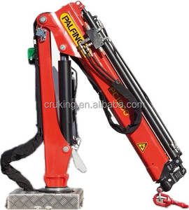 חדש 1 טון הידראולי pc1500 קטן משאית אצבע רכוב מנוף - Product Image 1