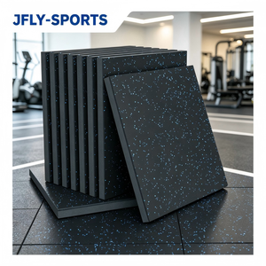 Dalles de sol en caoutchouc sans odeur, choix sain pour les zones de fitness pour enfants et la construction de salles de sport familiales. - Product Image 1