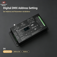 Décodeur DMX OLED 5CH*6A 12-24VDC CV D5