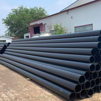 Tuyau droit en HDPE DN90 DN125 DN180 pour la construction
