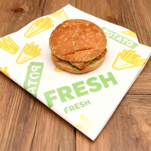 Food Safe Grease Proof <b>Paper</b> Hamburger Chicken <b>Roll</b> Rice Ball Sandwich WrapHamburger Restaurant / Dining Hall Wax <b>Paper</b> - Product Image 1