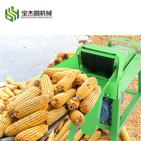 Petite batteuse à maïs sucrée électrique décortiqueuse de maïs pour usine agricole à vendre fabriquée en Chine
