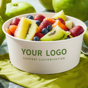 Bát đựng thức ăn nhanh, bát <span class=keywords><strong>salad</strong></span> dùng một lần, in logo tùy chỉnh, bát giấy kraft đựng <span class=keywords><strong>salad</strong></span> có nắp - Product Image 1