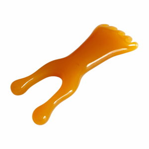 Planche de massage Gua Sha en résine et cire d'abeille - Product Image 1