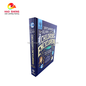 Usine d'impression professionnelle OEM Livre d'encyclopédie bon marché à couverture rigide pour enfants fabriqué à partir de papier de carton durable - Product Image 1