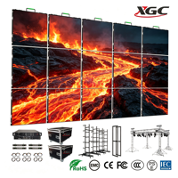 Profesyonel P2.976 Kiralık 8K HDR LED Ekran İç Mekan Dış Mekan Etkinlik Konser Sahne Video Duvarı Kilise Arka Plan Görüntüleme Paneli