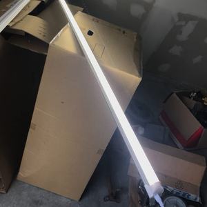 लीनियर लाइट एल्यूमीनियम प्रोफाइल 8 फीट लंबा 50w100w 4ft 8 फीट v आकार एकीकृत T8 नेतृत्व बार कार्यशाला गैरेज के लिए सभी मौसम प्रकार - Product Image 4