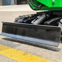 Mini-excavatrice hydraulique sur chenilles à bas prix, fiable et durable, avec moteur puissant, godet de 0,035 m³, compacte et robuste pour l'aménagement paysager