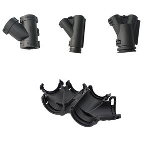 शीर्ष ग्रेड नायलॉन केबल ग्रंथि पाइप फिटिंग नालीदार नाली कनेक्टर वाई और टी आकार अनुकूलक खुलने वाला वाई आकार संयुक्त - Product Image 2