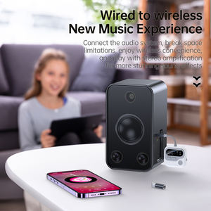 Adaptador Bluetooth 5,4, compatible con 2 AirPods o auriculares, <span class=keywords><strong>transmisor</strong></span> <span class=keywords><strong>de</strong></span> audio inalámbrico AUX <span class=keywords><strong>de</strong></span> 3,5mm para vuelos <span class=keywords><strong>de</strong></span> viaje, línea <span class=keywords><strong>a</strong></span>érea, gimnasio, <span class=keywords><strong>TV</strong></span> - Product Image 5