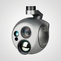 Q40TIRM-HD Zoom optique 40x EO IR 1280x1024 Télémètre laser 5KM Suivi IA Nacelle de charge pour drone UAV à cardan 3 axes