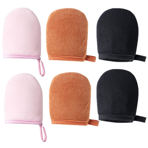 Self Application Tanning Mitts/Bronzing Tanning Applicator <b>Gloves</b>/Super Soft Velour Self Tanning Applicator Mitt - Product Image 1