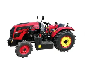 Greenhouse Orchard Wheel Tractor Electric Articulated Tractor Mini Garden Compact Tractor