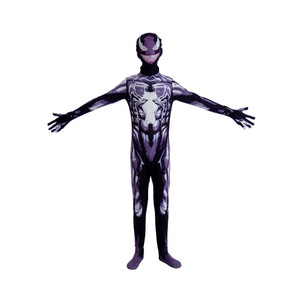 Costume de cosplay d'Halloween Echo, combinaison en spandex unisexe pour enfants, tenue à capuche, combinaison Spider-Man - Product Image 2