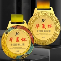 Médaille de sport 3D en métal de haute qualité, personnalisée par le fabricant, 8 cm