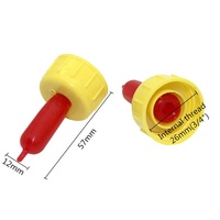 Biberons en plastique de mouton, mamelons en Silicone, 200 pièces, mamelons de bœuf, chien, chat