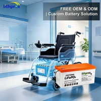 Batterie de Mobilité Électrique LiFePO4 24V 120AH 100AH 150AH 200AH 300AH 2.4KWh 2.88KWh 3.6KWh 4.8KWh 7.2KWh Cellule Énergétique Eco