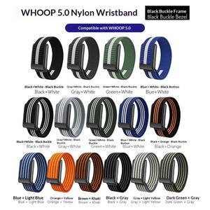 Bracelet léger et respirant Upro pour Whoop 5.0, 25 mm, élastique, avec boucle à crochet, compatible avec les bracelets Whoop, en nylon. - Product Image 3