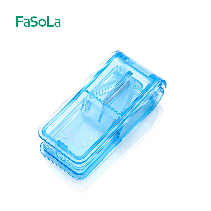 Лекарственный планшет FaSoLa, кошелек для лекарств, резак для таблеток, резак для таблеток, коробка для таблеток с резаком