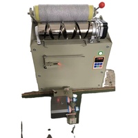 Machine à bobiner à un axe pour le rembobinage de cônes, bobineuse de fil à coudre