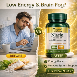 Capsules de Vitamine B3 Niacine de Haute Qualité – Favorise la Santé Cardiaque et la Santé du Cholestérol chez l'Adulte – Complément de Niacine pour la Santé - Product Image 4