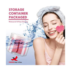 Esponjas Faciales en Forma de Corazón, Paquete de 60 Piezas, Esponja de Limpieza Facial y de Maquillaje, Precio Bajo, Gran Venta - Product Image 4