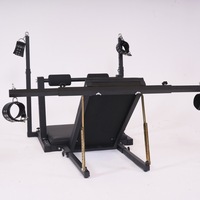SM Appareil de presse à jambes forcé avec réglage de fixation pour chaise à jambes séparées, pour usage hôtelier