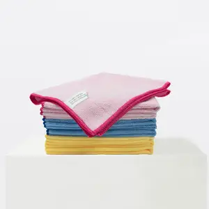 Bofan Microfiber Doek Handdoeken 12 "X 12" 16 "X 16" Niet-Kras Herbruikbaar Wasbaar Voor Het Reinigen Van Polijsten Voor Thuis Keuken Auto