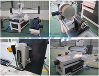 Machine CNC 4 axes d'occasion ATC 6090 1,5 kW pour le travail du bois, gravure et fraisage avec changeur d'outils automatique