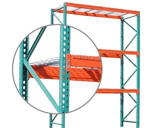 ארה "ב סין קנאדה דמעה מחסן מדפי פלדה" x 42 "w x h12' h20' h22' h2' h22 'h20' h22' מדרון דמעה - Product Image 2