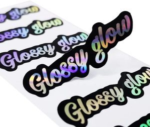 Custom <strong>Printing</strong> Lipstick Lipgloss Lip Balm Tube Bottle Label <strong>Stickers</strong> - Product Image 3