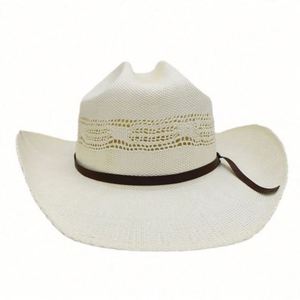 Fashion Unisex Travel Cool Sunshade Western Cowboy <b>Straw</b> <b>Hats</b> with Custom Logo Casual Outdoor Fishing - Product Image 1