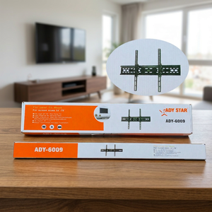 Supporto da Parete per TV Ady Star 6009 in Acciaio, Inclinabile e Regolabile per TV a Schermo Piatto da 32-70 Pollici - Product Image 4