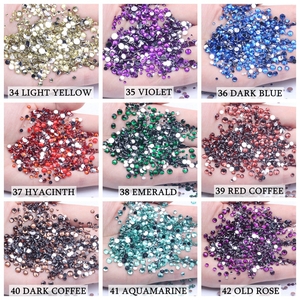 Nuevo Estilo, 50000 Piezas de Piedras de Resina Planas para Pegar, para Decoración de Teléfonos, Zapatos, Ropa y <span class=keywords><strong>Uñas</strong></span> - Product Image 4