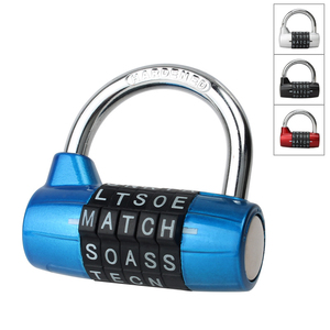 <span class=keywords><strong>Cadenas</strong></span> à combinaison de grande taille pour extérieur avec mot de passe à 5 lettres - Product Image 5