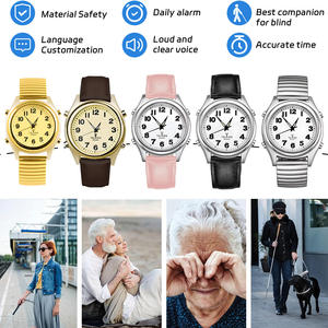 Reloj Atomic <span class=keywords><strong>Talking</strong></span> para Mujer, Reloj Radiocontrolado, Se Ajusta Solo, el Mejor Regalo para Mujeres, Damas, Madres o Hermanas - Product Image 6